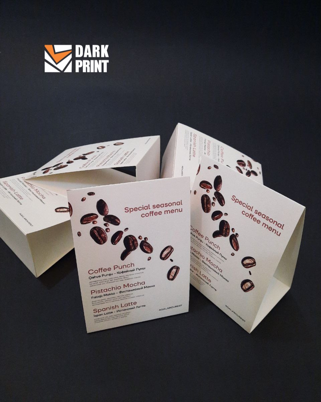 Table tent nümunəsi