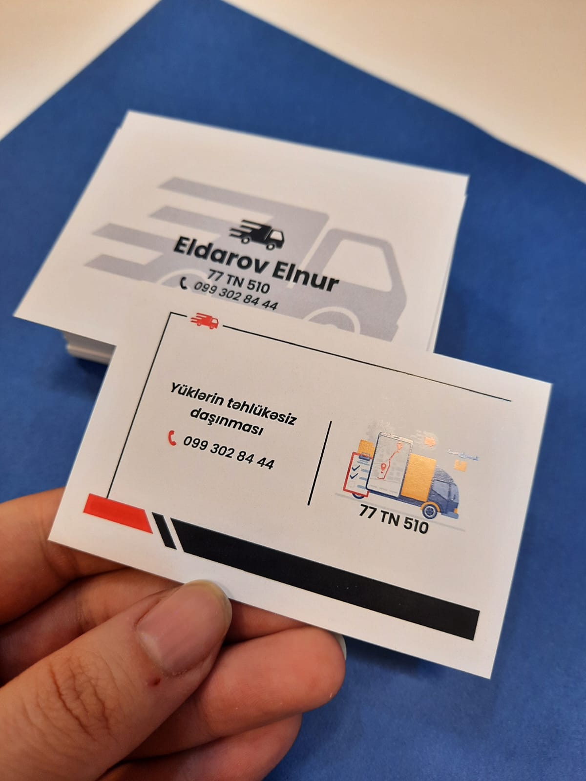 Biznes kart nümunəsi